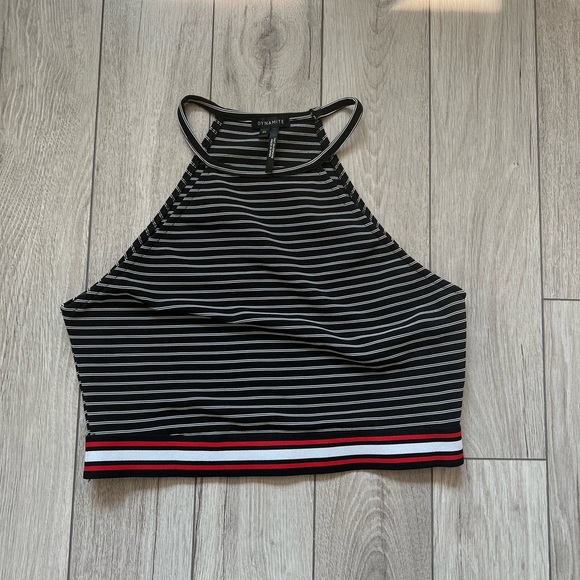 Dynamite Halter Crop Top - L - Picture 2 of 6